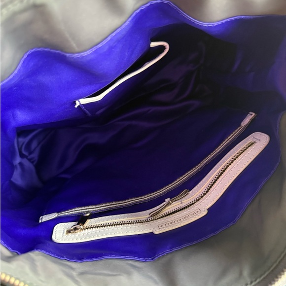 HENRI BENDEL Jetsetter Gray/ Gold Nylon Convertible Backpack
Crossbody Bag - Picture 3 of 12